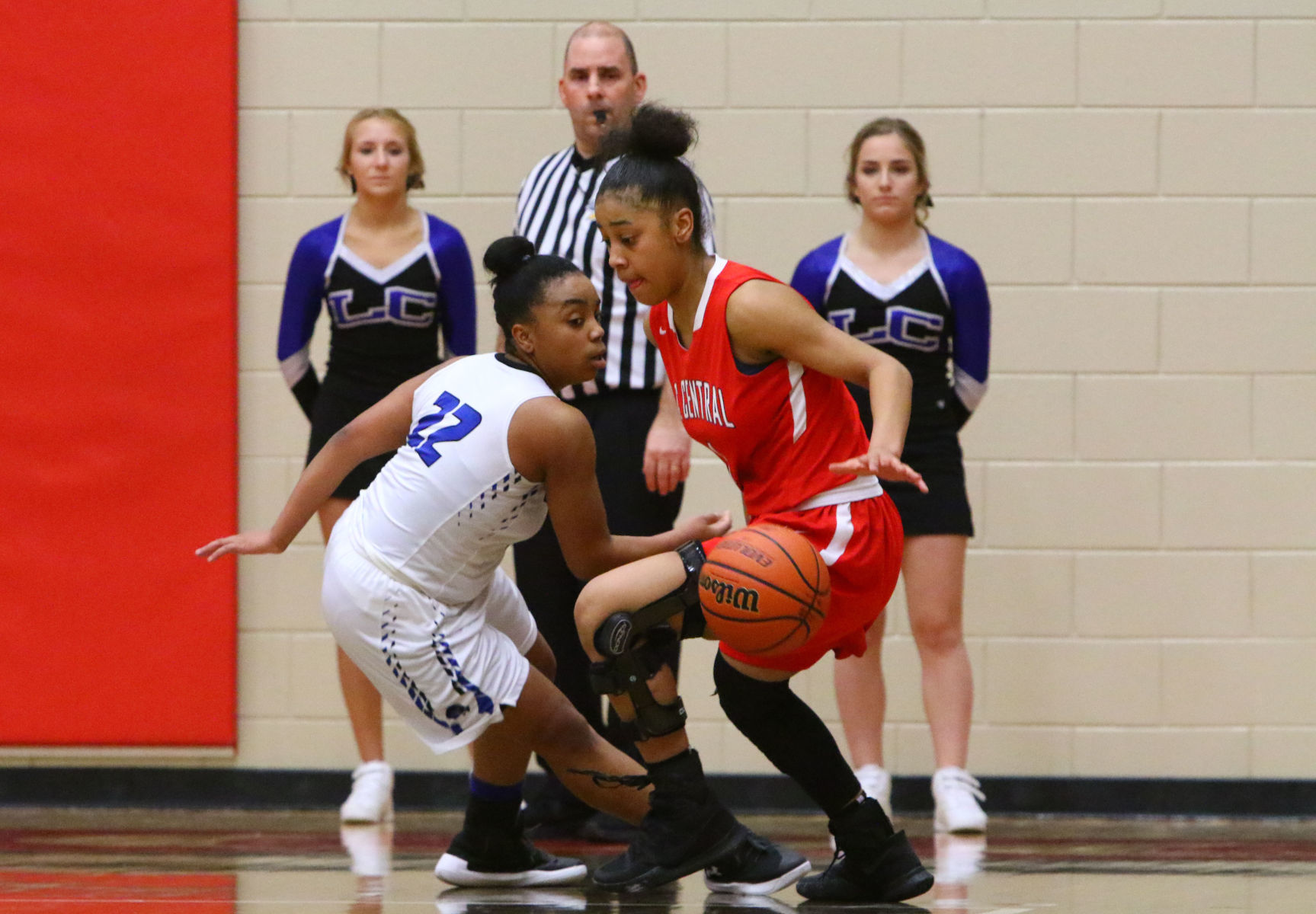 Gallery: Girls Basketball Sectional Finals - E.C. Central vs. Lake Central